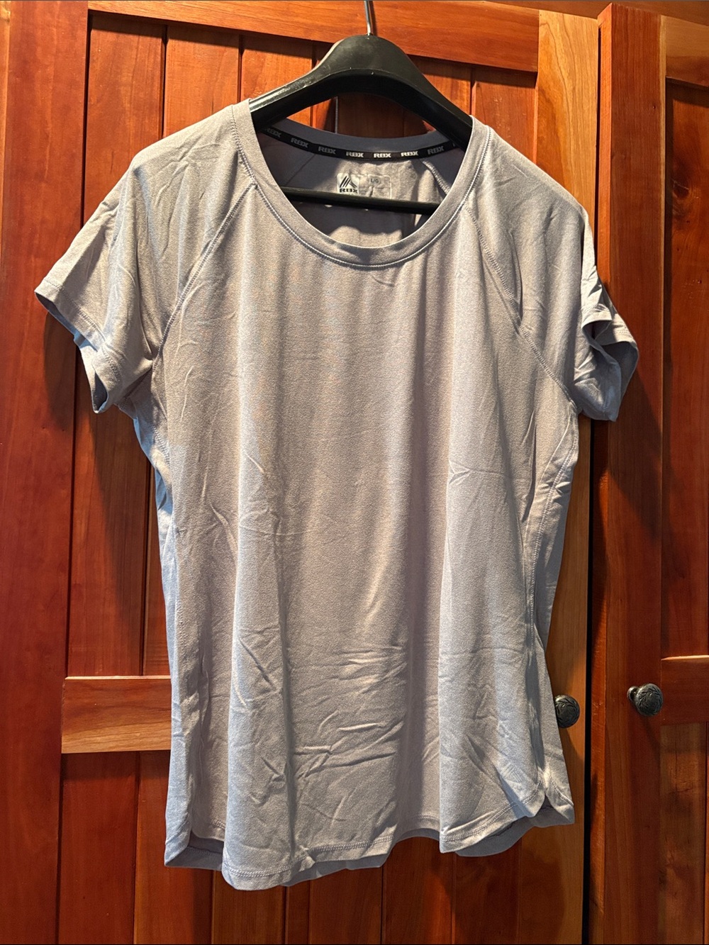 RBX Women's Short Sleeve Performance Tee in Light Gray